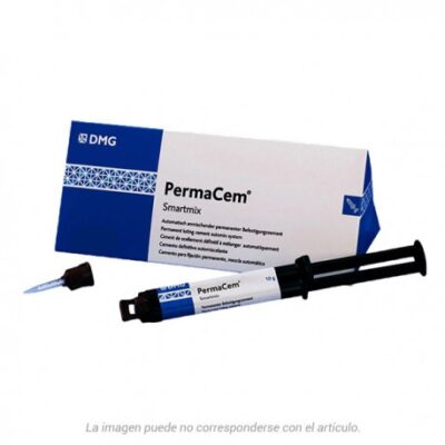 Alta calidad de PermaCem® Smartmix para cementación odontológica, duradero y preciso, ideal para clínicas dentales que buscan productos personalizados para procedimientos de restauración.