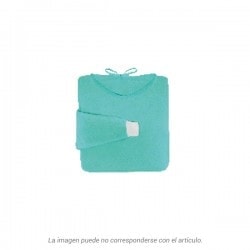 Accesorio dental personalizado en color turquesa para protección y comodidad en tratamientos odontológicos.