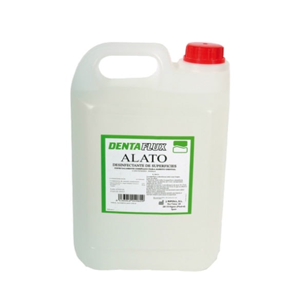 Alabastro desinfectante de superficies para odontología de alta calidad, producto personalizado de EXAmedic productos odontológicos, ideal para clínicas dentales y protección sanitaria.