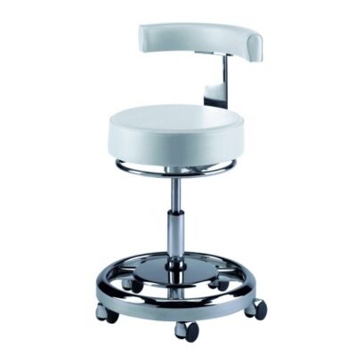 Silla odontológica de diseño ergonómico y cómodo, ideal para consultas y tratamientos dentales personalizadas.