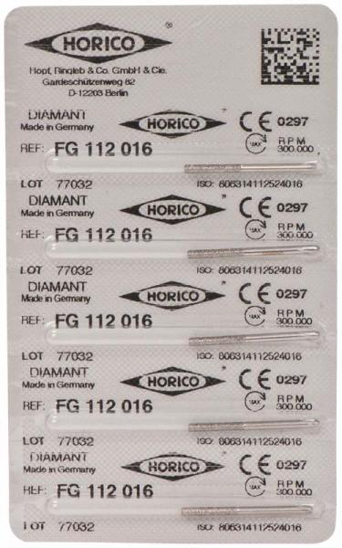 FG 112 016 productos odontológicos personalizados de alta precisión.