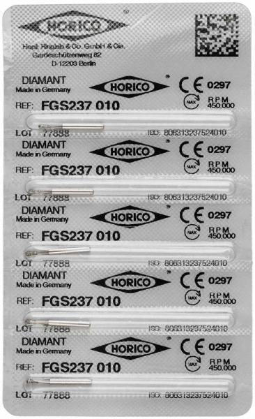 Fichas dentales personalizadas EXAmedic para odontología, fabricadas por HORICO en Alemania, con alta precisión y control de calidad, ideales para tratamientos odontológicos de alta calidad.
