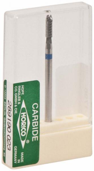 Huso de acero para fresas odontológicas, de alta precisión, en caja protectora para uso dental profesional.