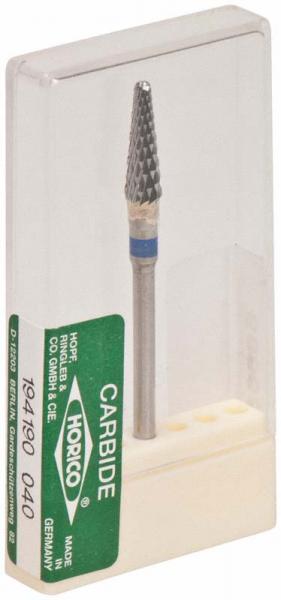 Carbide dental bur personalizado para odontología, herramienta de alta precisión para trabajos dentales, fabricada en Alemania por EXAmedic, ideal para profesionales del sector odontológico.