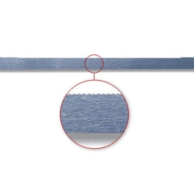 Flexómetro odontológico personalizado en azul, diseñado para mediciones precisas en tratamientos dentales y ortodoncistas.