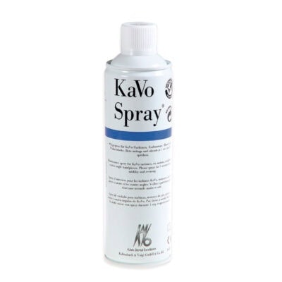 KaVo Spray, spray odontológico para desinfección y mantenimiento de instrumentos dentales en clínicas y consultorios.