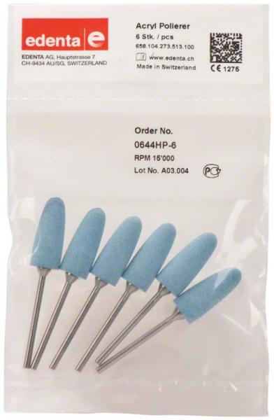 Acril Poller en paquete con herramientas odontológicas personalizadas para tratamientos dentales de alta precisión.