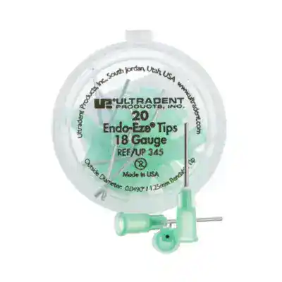 Algodón odontológico Endo-Eze de ultra respuesta para tratamientos root canal, 18 gauge, paquete de 20 unidades.