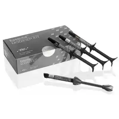 GC Essential Modificador Kit para odontología, componentes para prótesis dentales personalizadas y restauraciones estéticas en clínicas dentales españolas.