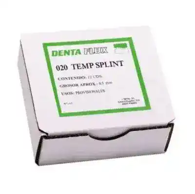 Estructura de empaquetado de tiras de ferulab con productos odontológicos personalizados en ELXAmedic.