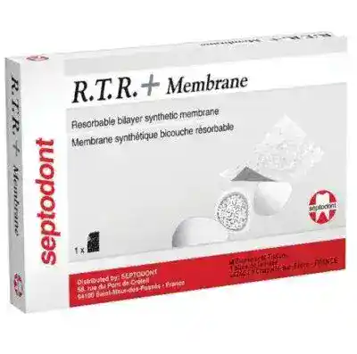 Resina R.T.R. + Membrana de doble capa para restauraciones dentales, productos odontológicos personalizados de alta calidad y precisión, ideal para profesionales en odontología.