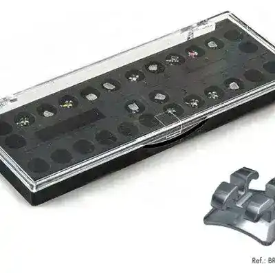 Instrumento para fabricación y ajuste de prótesis dentales personalizado, ideal para odontólogos y laboratorios, con componentes precisos y de alta calidad para resultados óptimos.