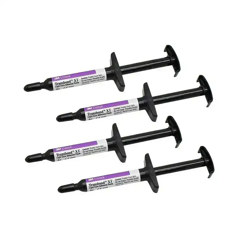 Transbond XT adhesivo dental de alta calidad para ortodoncia y restauraciones dentales, con resistencia y durabilidad superior. Ideal para aplicaciones odontológicas personalizadas y precisas.