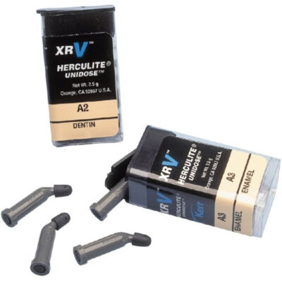 XRV Hermitec Unidose para restauraciones odontológicas, productos personalizados para odontólogos y clínicas dentales.