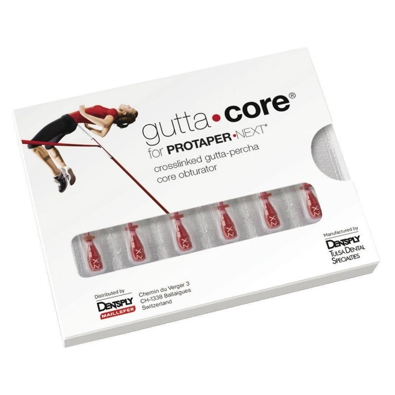 Alta calidad, guthuta core para prótesis protaper next, ortodoncia y tratamientos dentales especializados, diseñado para odontólogos.