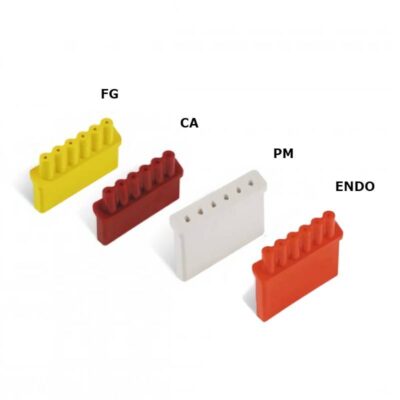 Varillas de bloqueo personalizadas para ortodoncia, disponibles en colores y tamaños diferentes, ideales para tratamientos dentales.