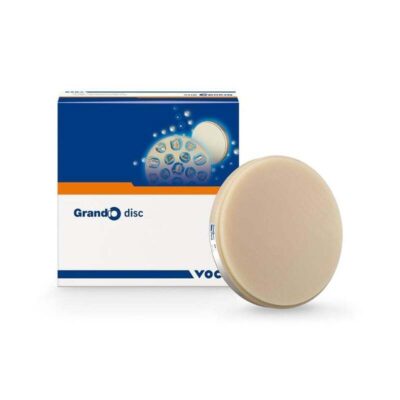 Bandeja de discos de cera para modelos dentales, utilizada en la fabricación y ajuste de prótesis y restauraciones odontológicas personalizadas.