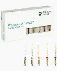 Endodóntico ProTaper Ultimate para tratamientos personalizados, con vástagos y lima rotatoria, ideal para odontología avanzada y endodoncia en clínicas y consultorios.