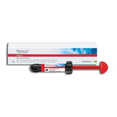 Venus Pearl inyector de composite para restauraciones dentales, personalizado y de alta precisión, ideal para odontólogos que buscan calidad en productos odontológicos.