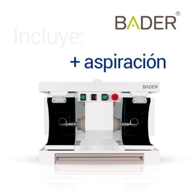 BADER sistema de aspiración odontológica para limpieza y salud dental, diseñado para clínicas y laboratorios.