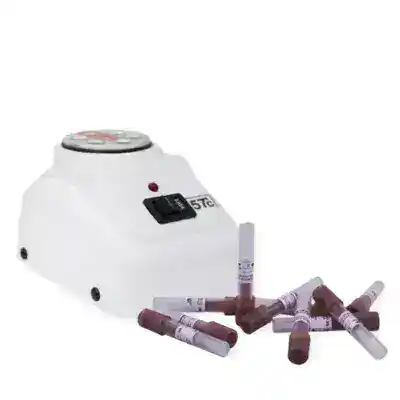 Termómetro odontológico de alta precisión con sondas de muestras, ideal para clínicas dentales y laboratorios. Sistema inteligente para control de temperatura y calidad en procedimientos odontológicos.