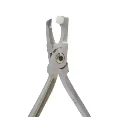 Pinza de exploración odontológica personalizada para procedimientos dentales de precisión.