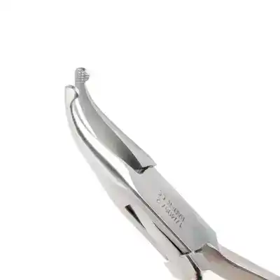 Cuchillo de pinza odontológica personalizado de alta precisión para extracciones dentales y procedimientos quirúrgicos. Fabricación de instrumentos odontológicos de calidad.