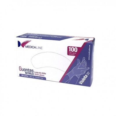 Guantes de nitrilo sin polvo, ideales para protección odontológica y personalizada en clínicas dentales y consultas médicas.
