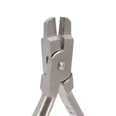 Cortador odontológico personalizado en acero inoxidable para precisión en procedimientos dentales. altura perfecta para clínicos y laboratorio dental. herramienta de alta calidad para odontología estética y restauradora.