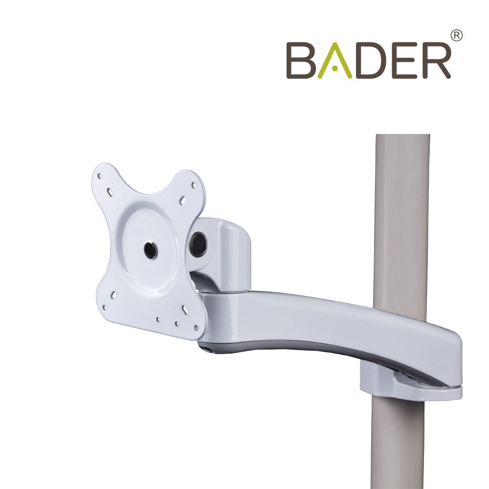 Soporte para pantallas dentales personalizadas, ideal para clínicas odontológicas que buscan soluciones ergonómicas y de alta calidad. Diseño robusto y adaptable para una experiencia clínica eficiente.