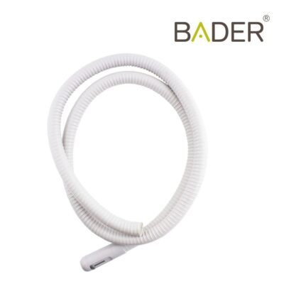 Tubería de aspiración dental blanca, flexible y resistente para equipos odontológicos personalizados en EXAmedic. Ideal para una limpieza y ventilación eficientes en clínicas dentales.
