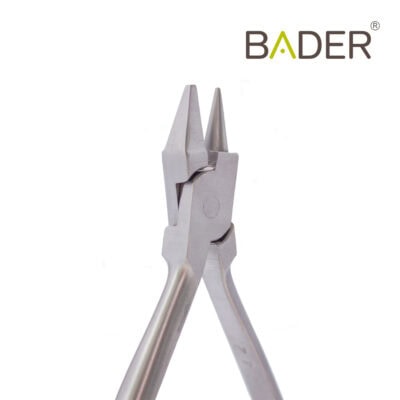 Alto texto: Instrumento odontológico de alta precisión para trabajos de restauración y prótesis dentales personalizadas, fabricado en acero inoxidable duradero y fácil de limpiar.