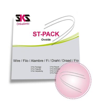 ST-PACK Oxido de alambre para ortodoncia, utilizado en productos odontológicos personalizados de EXAmedic.