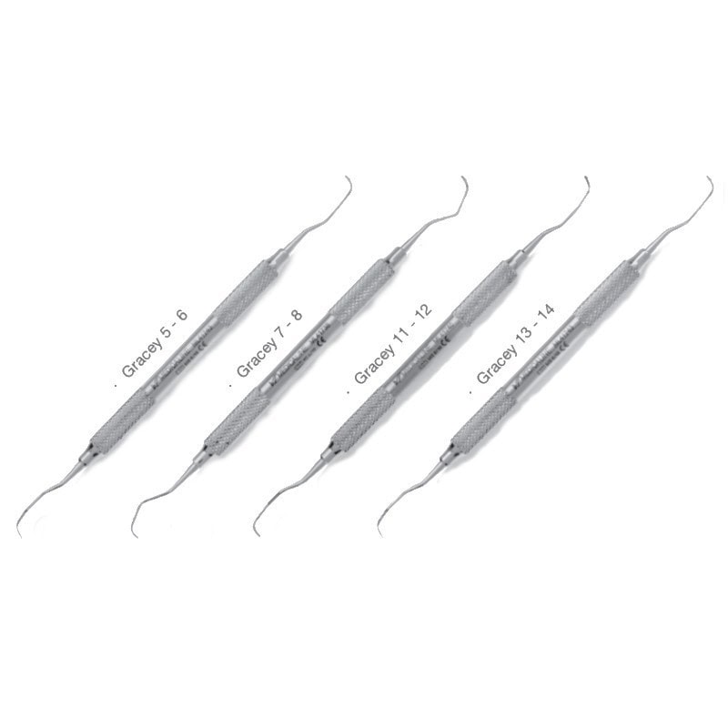 Curetas odontológicas personalizadas de diferentes tamaños, ideales para procedimientos dentales precisos y seguros. Material de alta calidad, diseñadas para profesionales especializados en odontología.