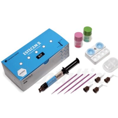 Estuche de productos odontológicos personalizados para recetas y tratamientos dentales profesionales.