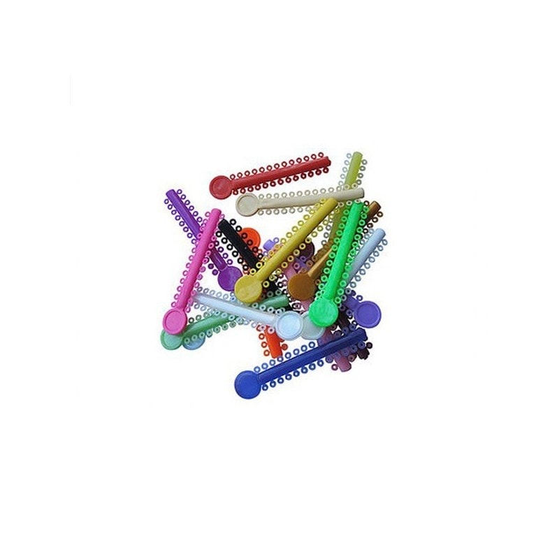 Bastones de limpieza interdental personalizados en varios colores para higiene bucal eficaz y cómoda.