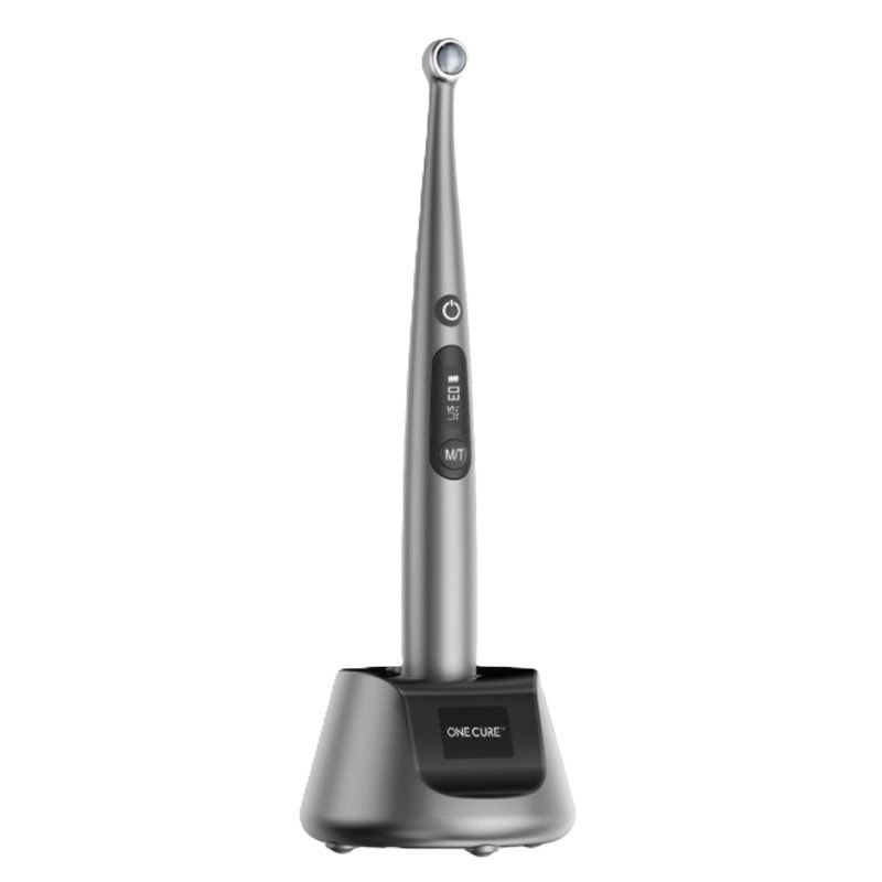 Ara dental ultrasonico, dispositivo para limpieza odontológica de alta precisión, con pantalla digital y base de carga, ideal para profesionales y clínicas dentales.