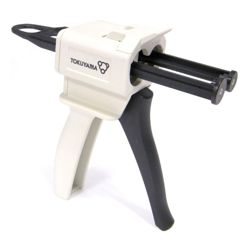 Diseño de pistola de adhesivo dental personalizada para odontología de alta precisión, fabricada por EXAmedic.