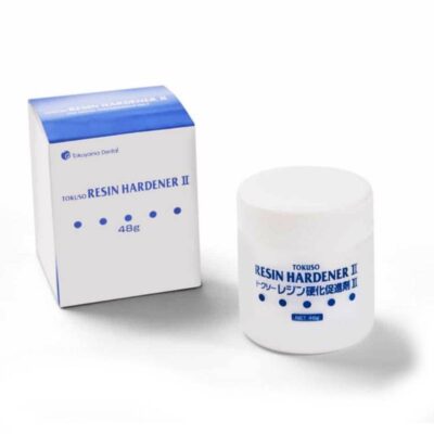 Resina endurecedor para odontología, 48 g, ideal para cementados y restauraciones dentales.