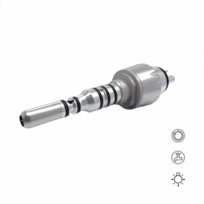 Turbina dental personalizada de alta precisión para odontología y cirugía oral, compatible con diferentes sistemas de fresado y repuestos, ideal para clínicas y laboratorios dentales.