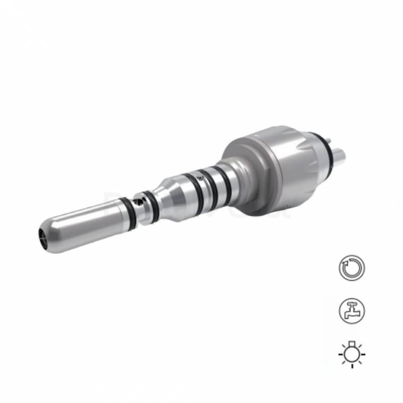 Turbina dental personalizada de alta precisión para odontología y cirugía oral, compatible con diferentes sistemas de fresado y repuestos, ideal para clínicas y laboratorios dentales.