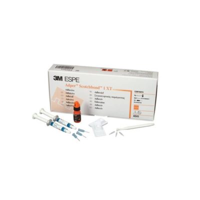 Adper scotchbond XT kit de adhesivos dentales personalizados para odontología, con componentes de alta calidad para un tratamiento dental duradero y preciso.