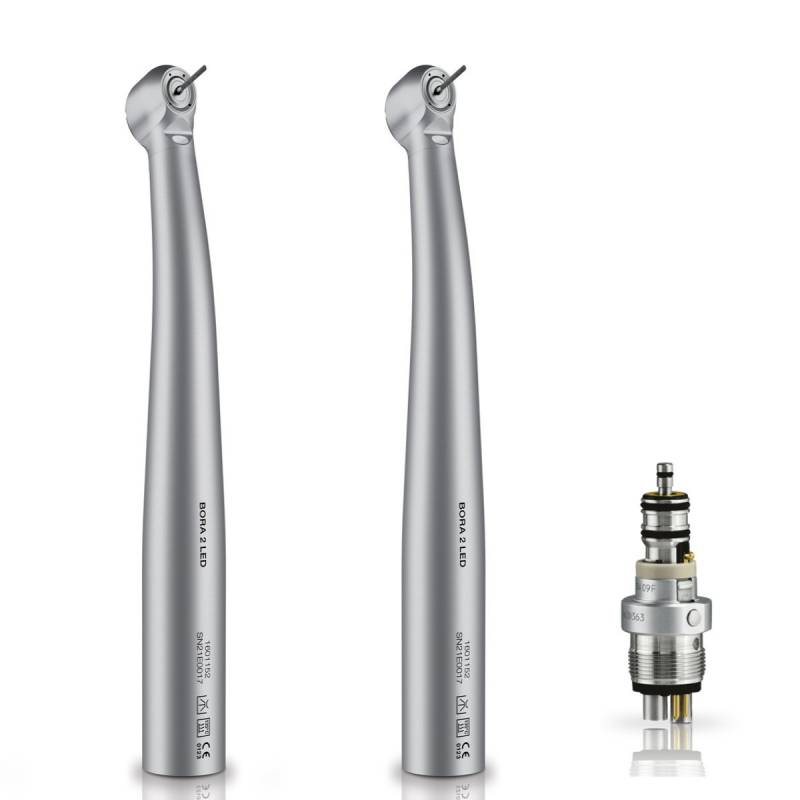 Borrador para imágenes de productos odontológicos personalizados de EXAmedic, incluidas piezas de mano y componentes para implantes dentales. Optimizado para SEO en el sector de odontología y productos dentales personalizados.