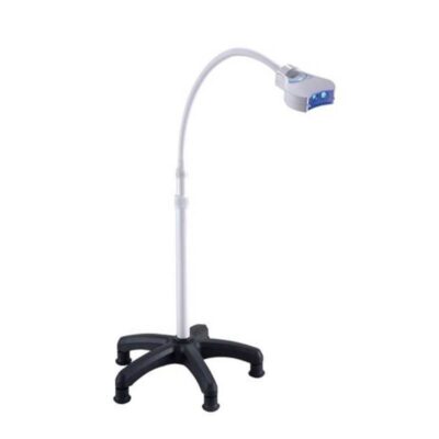 Cánula de luz dental para odontología, equipada con base ajustable y diseño ergonómico para una mejor atención clínica.