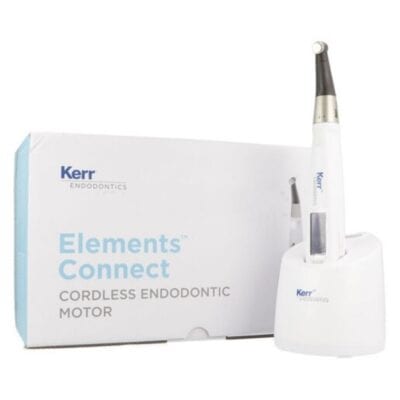 Kerr Elements Connect motor endodóntico sin cables para tratamientos dentales, ofreciendo precisión y comodidad en odontología personalizada.