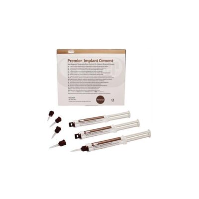 (2) Tiras de cemento para implantes dentales con aplicadores, material odontológico personalizado y de alta calidad para clínicas dentales y odontólogos.