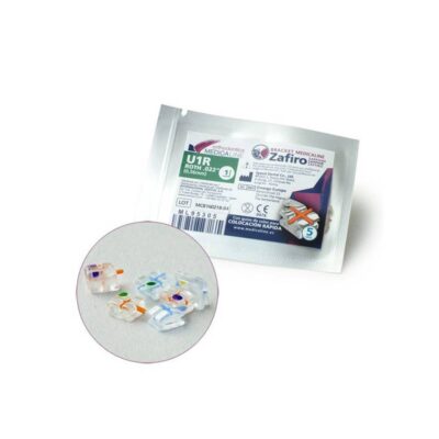 UTR fijación rápida para ortodoncia, personalizable y fácil de colocar, ideal para tratamientos dentales con brackets. Producto odontológico de alta calidad, confiable y eficiente.