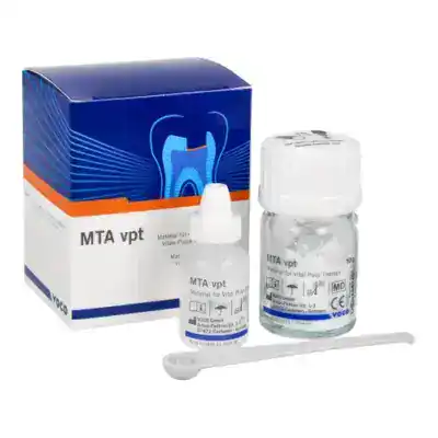 MTA vpt para odontología, material de pulpa dental personalizado y selladores dentales.