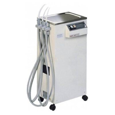 Cloruro de titanio para aplicaciones odontológicas en equipo especializado.