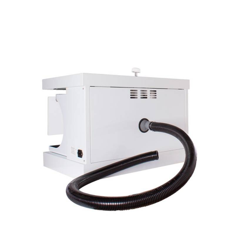 Aparato odontológico de alta precisión para tratamientos personalizados en clínicas dentales. Equipo compacto y eficiente, ideal para procedimientos de esterilización y cuidado dental avanzado.